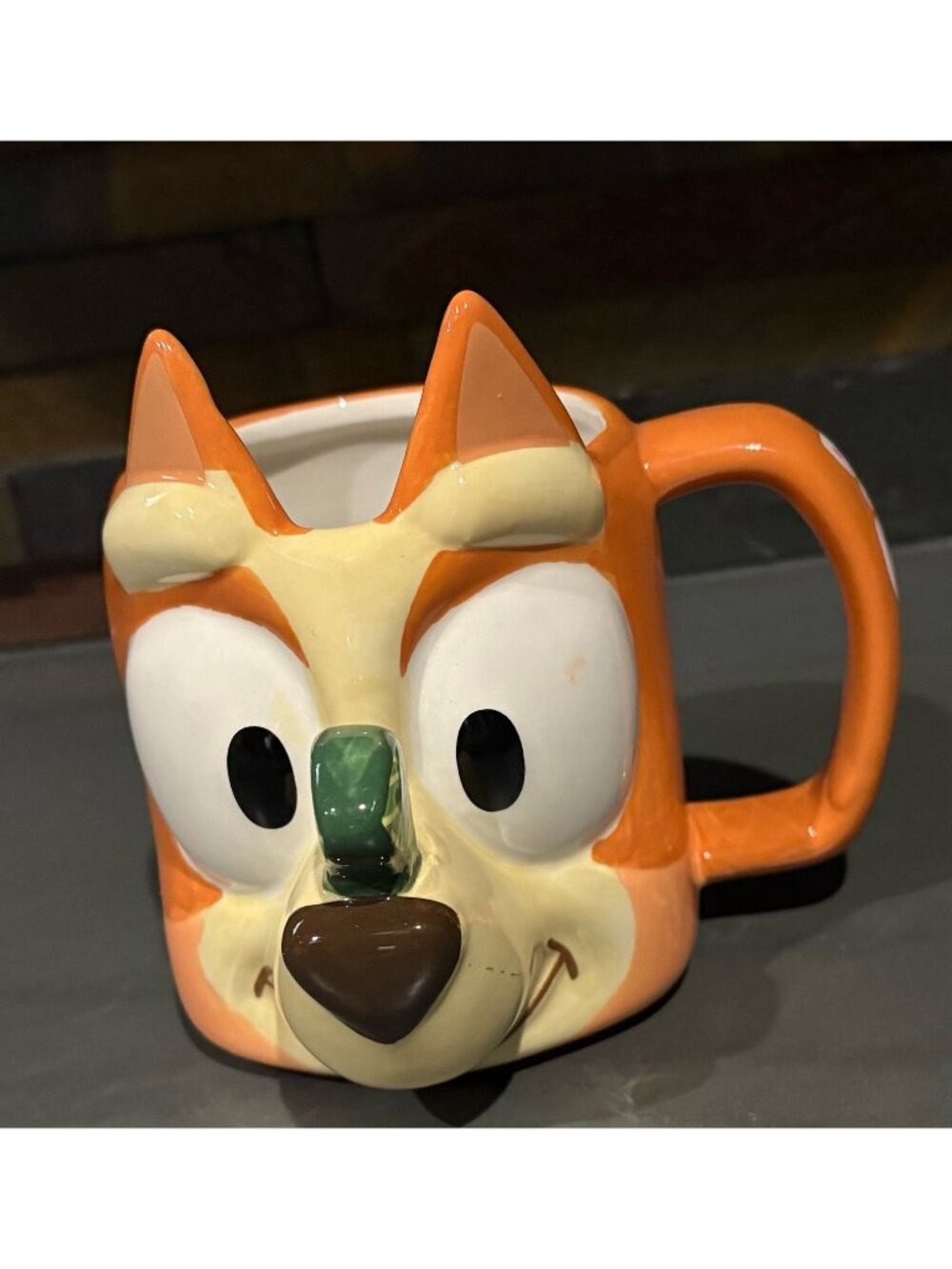 Bluey bingo and walking leaf 3D coffee mug